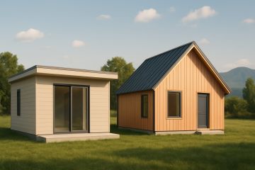 Konteyner Evlerde Çatı Tasarımları: Düz Çatı mı, Eğimli Çatı mı?