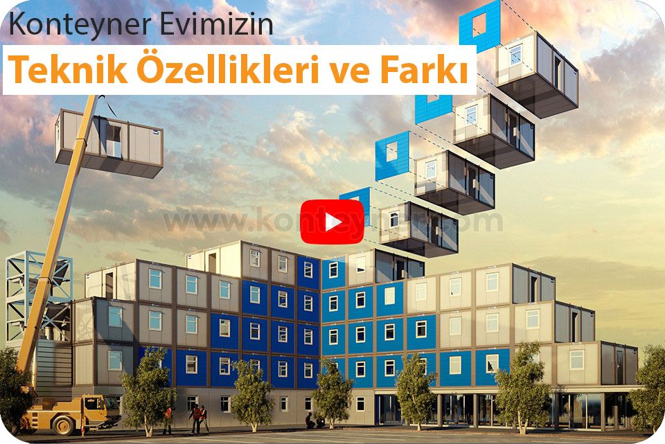 Şırnak Konteyner Ev Teknik Özellikleri